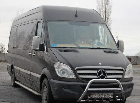 Кенгурятник для MERCEDES-BENZ SPRINTER W906 06-18 фото