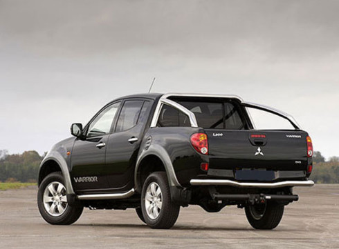 Защита заднего бампера для Mitsubishi L-200 06-11 &ldquo;Чайка&rdquo; от Tamsan фото