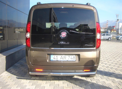 Защита бампера для Opel Combo 2011-2018 труба прямая фото
