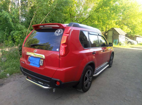 Защита бампера для Nissan X-Trail 2008-2014 U-tipe фото