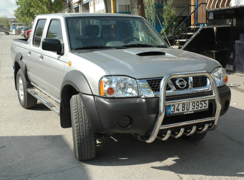 Кенгурятник для Nissan NP300 2007-2015 Высокий от Tamsan фото