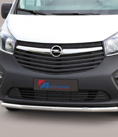 Труба одинарная на Opel Vivaro 2015+ фото