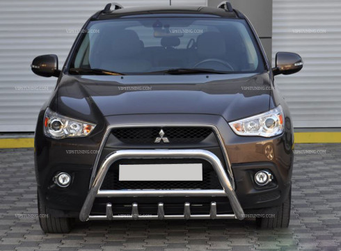 Кенгурятник для Mitsubishi ASX 14+ от Tamsan фото