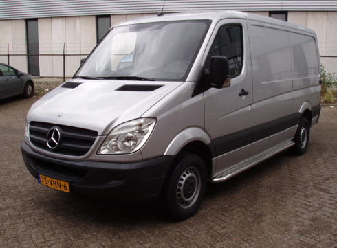 Подножки для MERCEDES-BENZ SPRINTER W906 06-18 порог листом от Tamsan фото