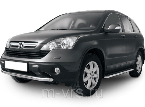Защита переднего бампера для Honda CRV 07-12 труба одинарная от производителя Tamsan фото