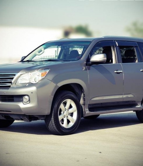 Дефлекторы окон ветровики для Lexus GX 2009+ фото