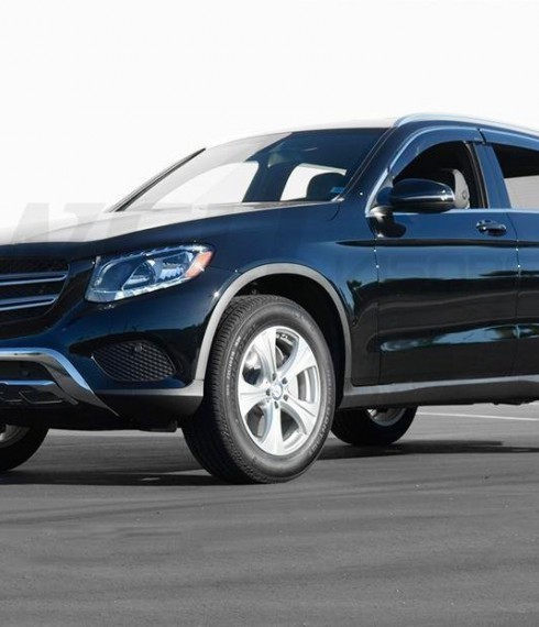 Дефлекторы окон ветровики для Mercedes GLC 2015+ фото