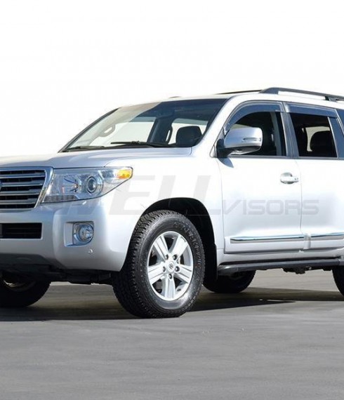 Дефлекторы окон ветровики для Toyota Land Cruiser 200 фото