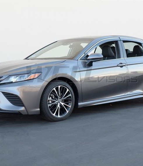 Дефлекторы окон ветровики для Toyota Camry 2017+ фото