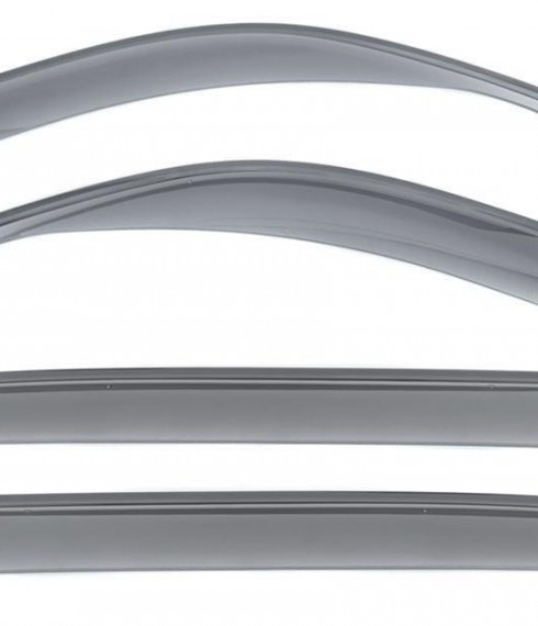 Дефлекторы окон ветровики для Toyota Tundra 2007-2021 Wellvisors фото