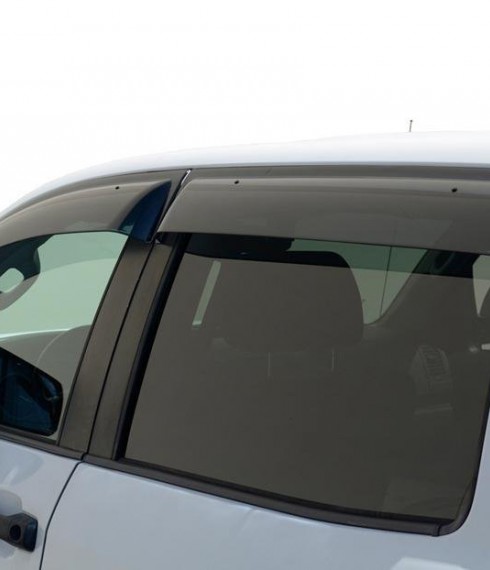 Дефлекторы окон ветровики для Toyota Tundra 2007-2021 Wellvisors фото
