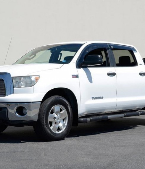Дефлекторы окон ветровики для Toyota Tundra 2007-2021 Wellvisors фото