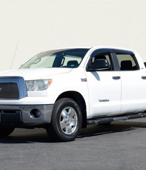 Дефлекторы окон ветровики для Toyota Tundra 2007-2021 Wellvisors фото