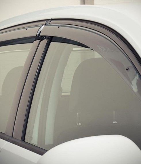 Дефлекторы окон ветровики для VW Golf 2015-2021 5d hatchback фото