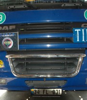 Кенгурятник низкий на TIR DAF фото