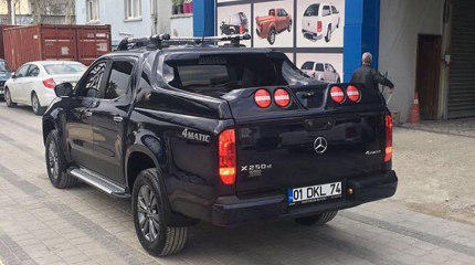 Кунги на Mercedes X-Classe